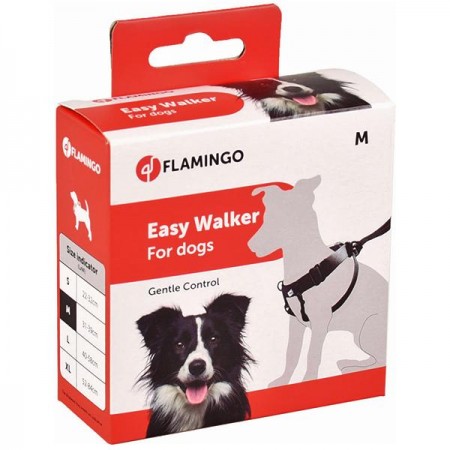 Flamingo Easy Walker M тренировочная шлея для собак 31-39 см (503551)